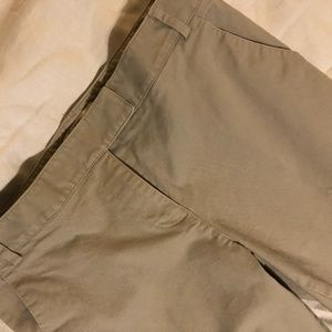 Talbots Khaki Straight Leg Chinos